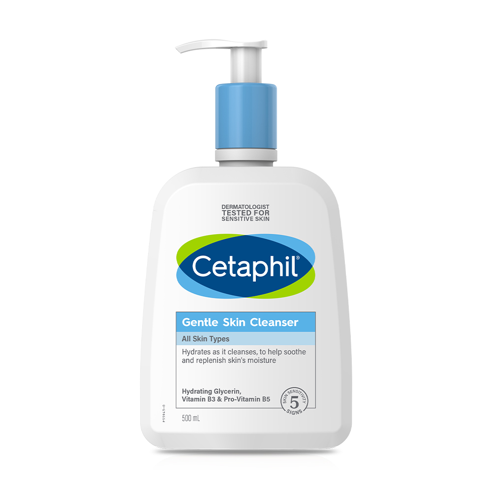 Sữa rửa mặt dịu nhẹ cho mọi loại da Cetaphil Gentle Skin Cleanser (Chai 500ml)